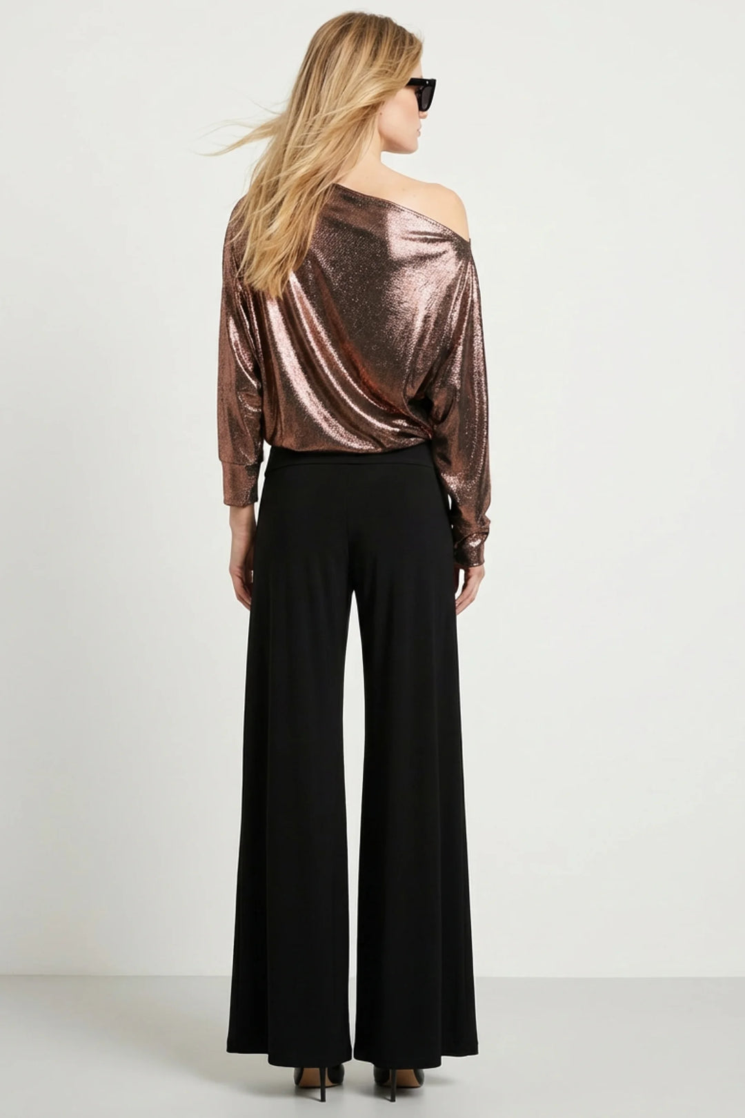 Super Luxe Mixed Media Jumpsuit