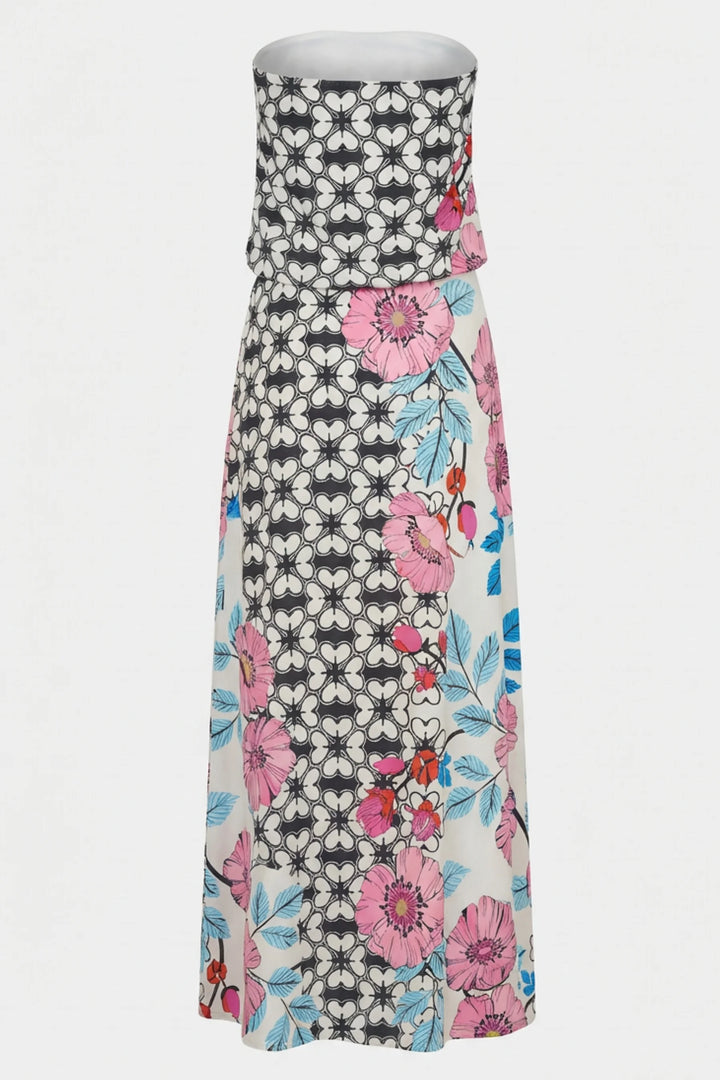 Kloe Strapless Statement Maxi Dress