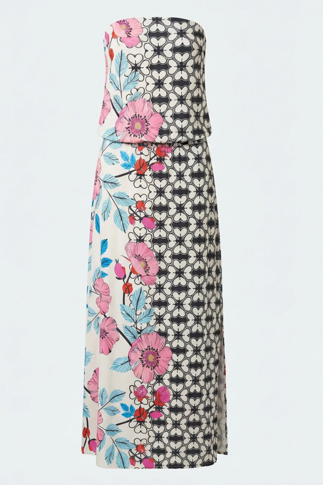 Kloe Strapless Statement Maxi Dress