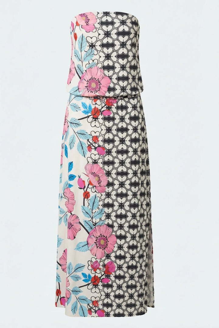 Kloe Strapless Statement Maxi Dress