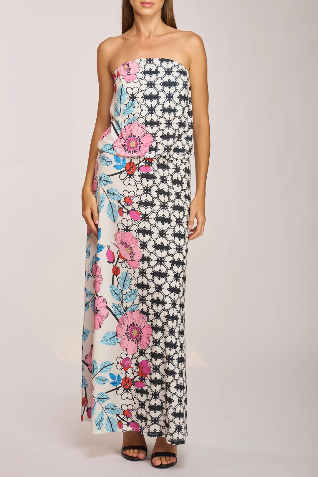 Kloe Strapless Statement Maxi Dress