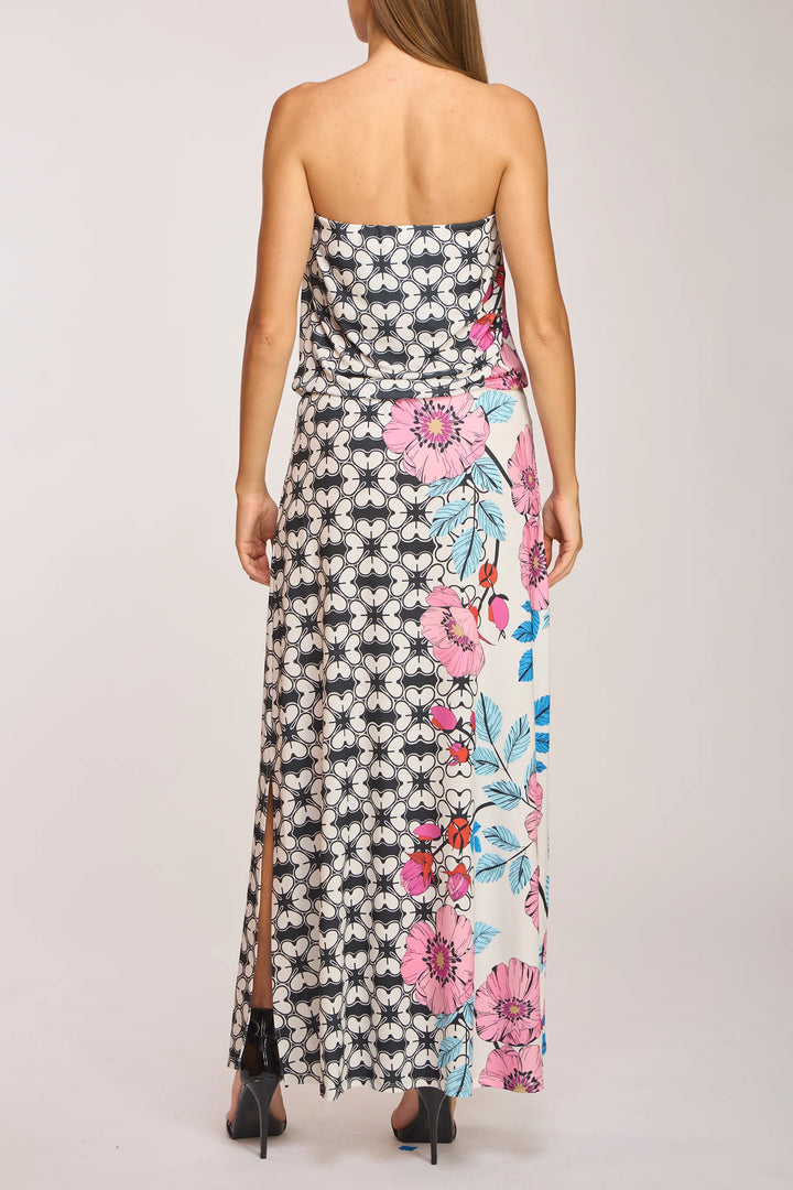 Kloe Strapless Statement Maxi Dress