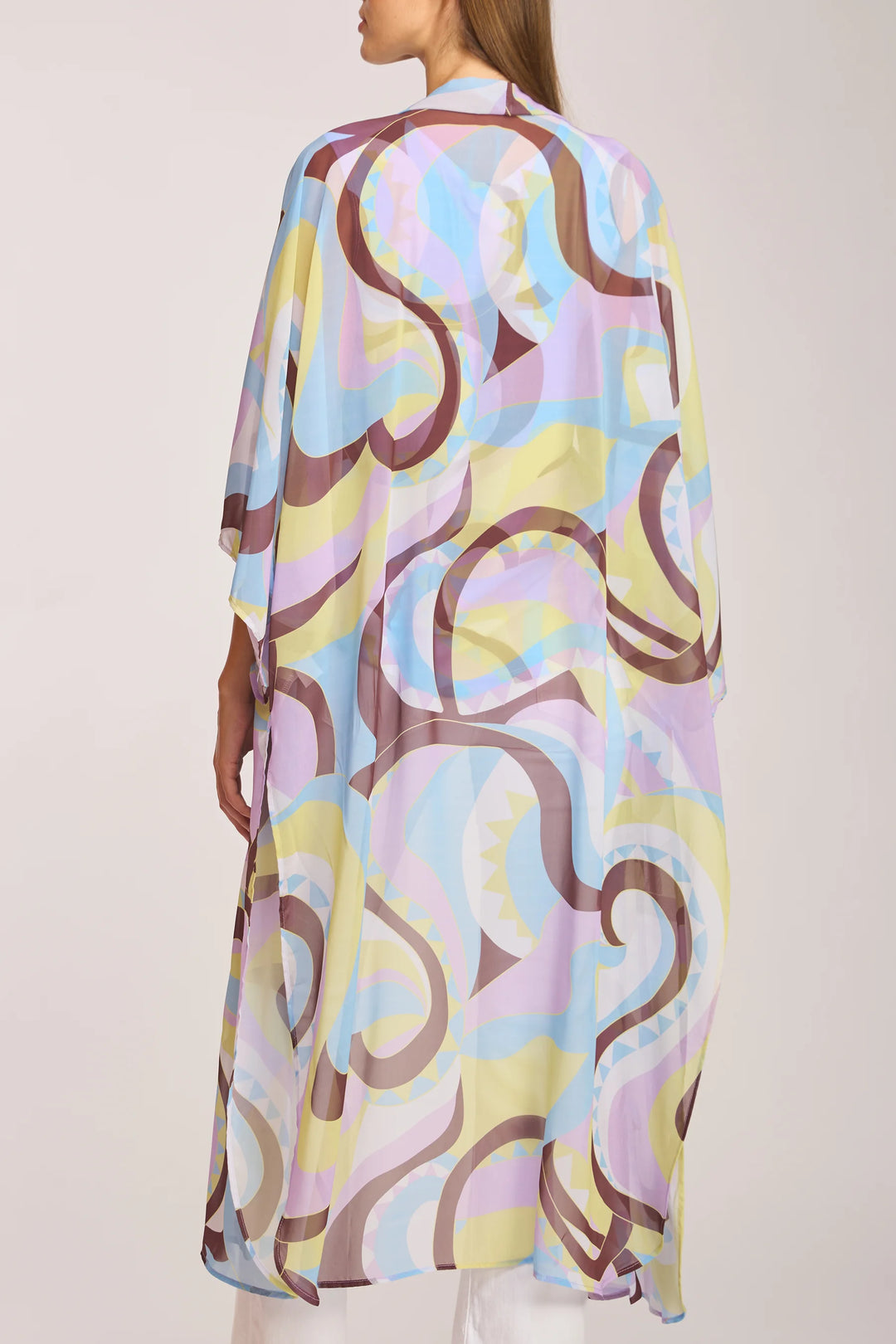 Nena Sheer Duster Vest