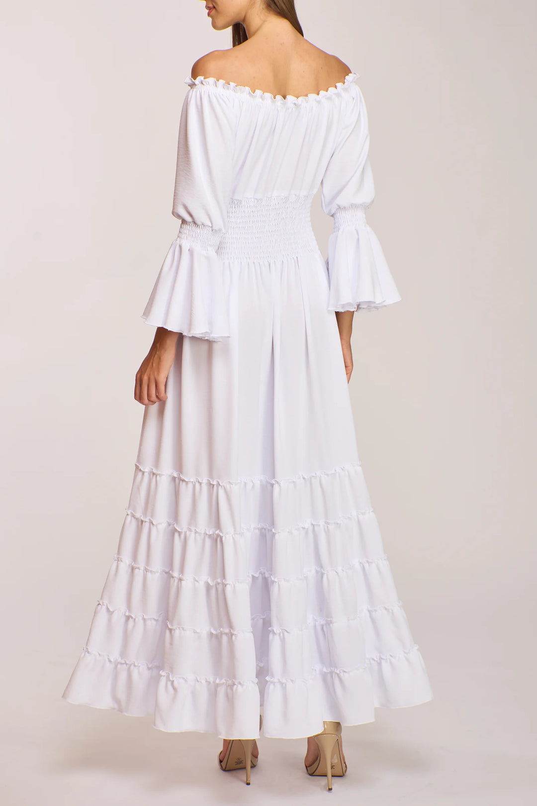 Vix Off The Shoulder Maxi Dress