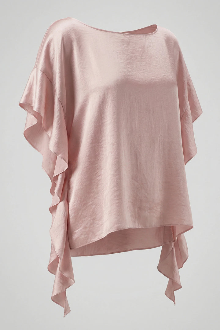 Galina Ruffle Sleeve Top