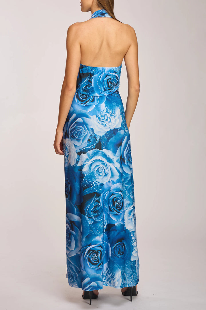 Stroll Halter Maxi Dress