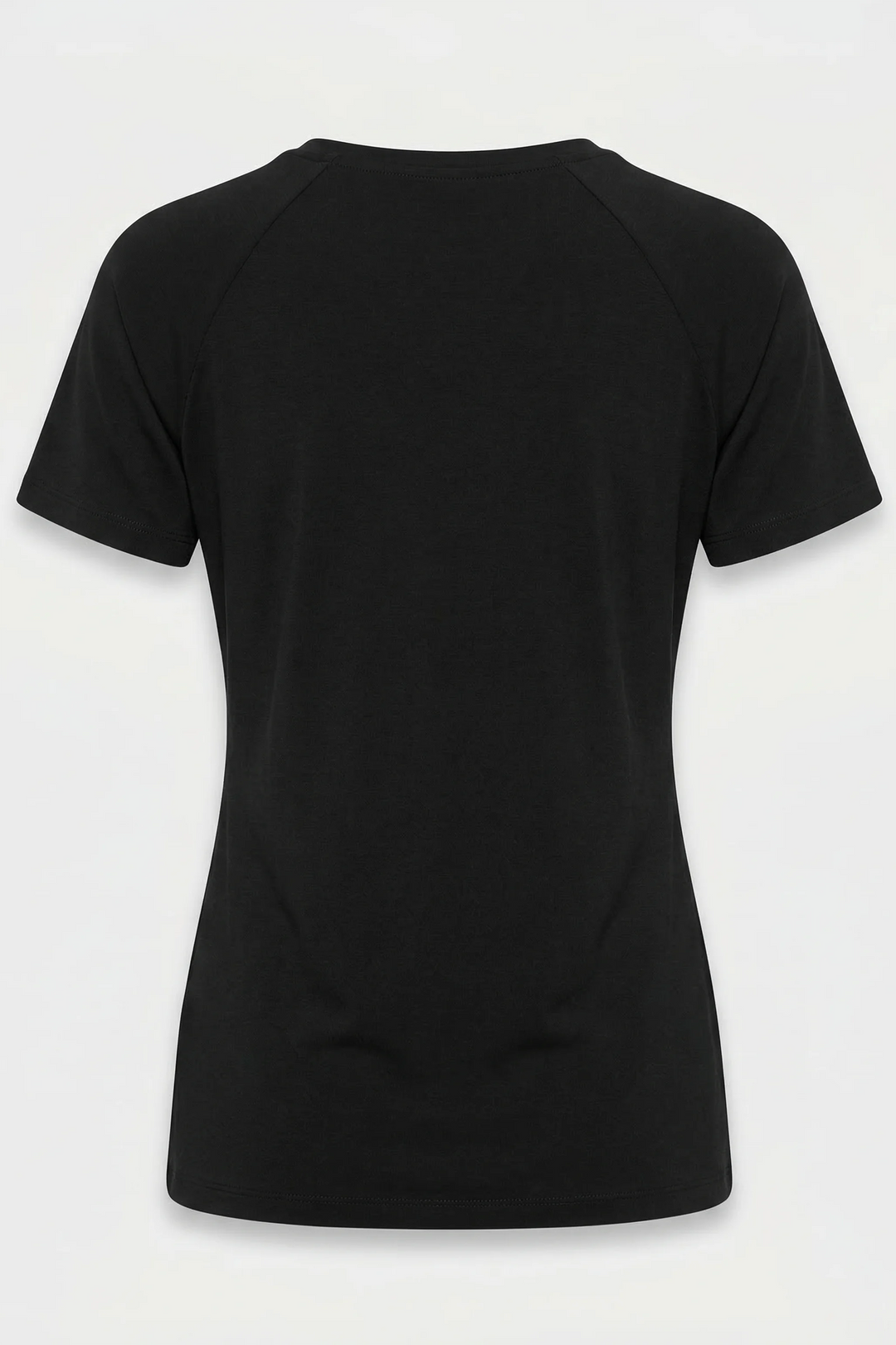 Tere Top fabric detail with smooth stretch knit texture ghost image back view