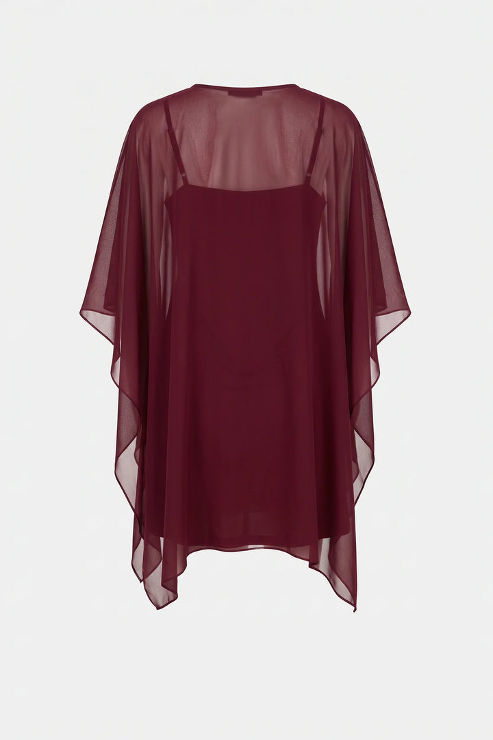 Iris Chiffon Cocktail Mini Dress