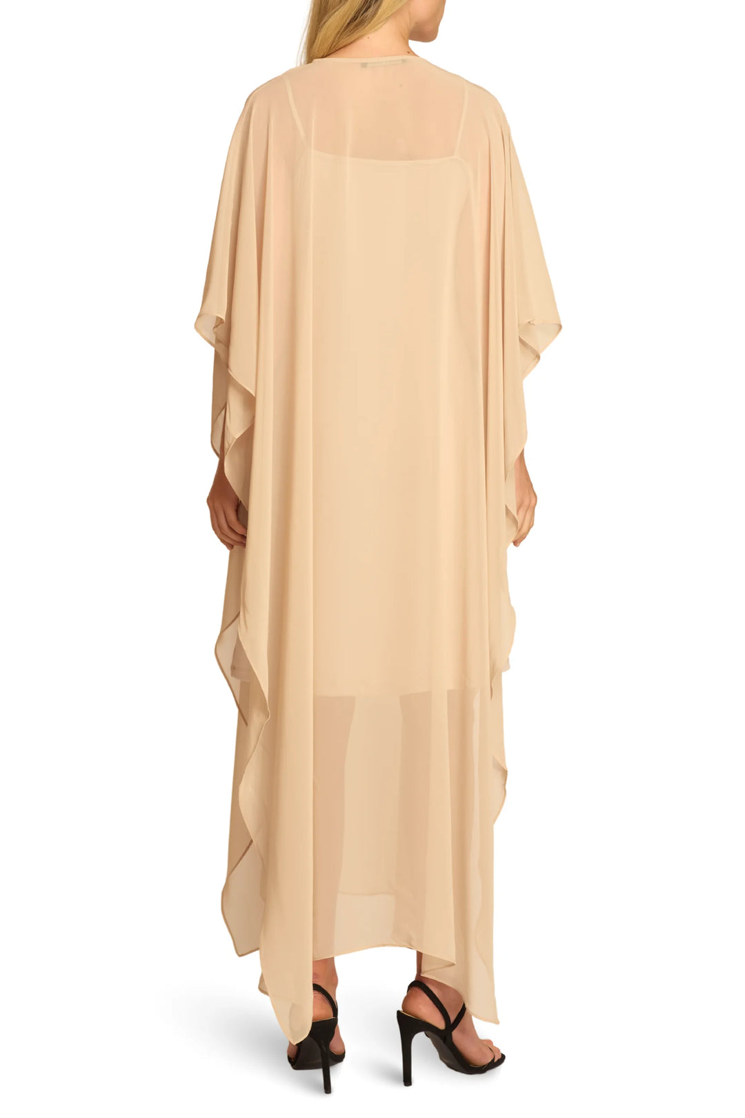 Iris Chiffon Caftan Dress