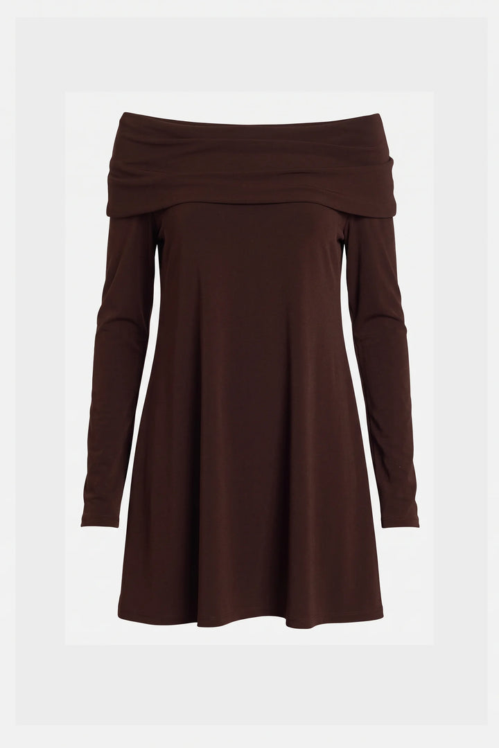 Ali Off-Shoulder Swing Mini Dress