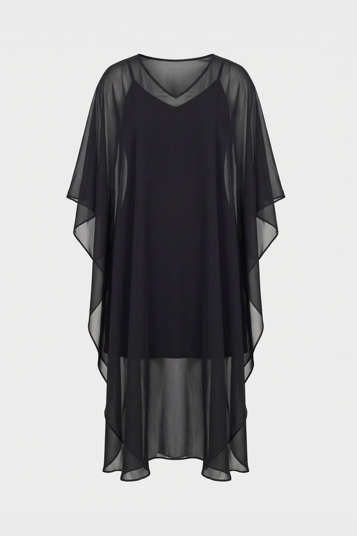 Iris Chiffon Caftan Dress