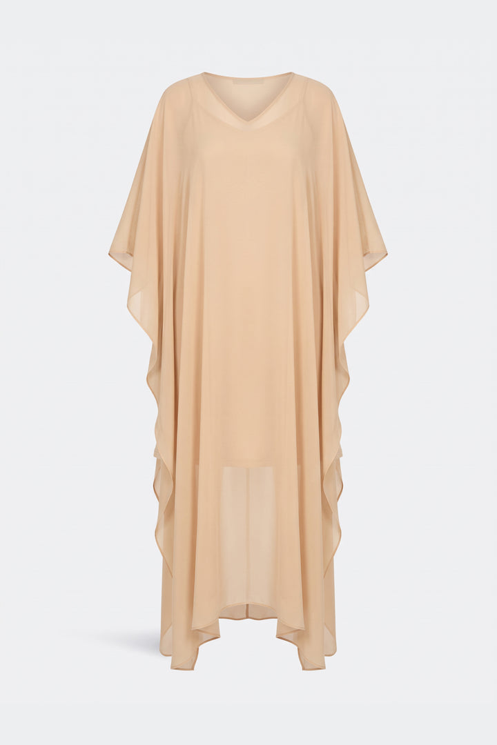 Iris Chiffon Caftan Dress