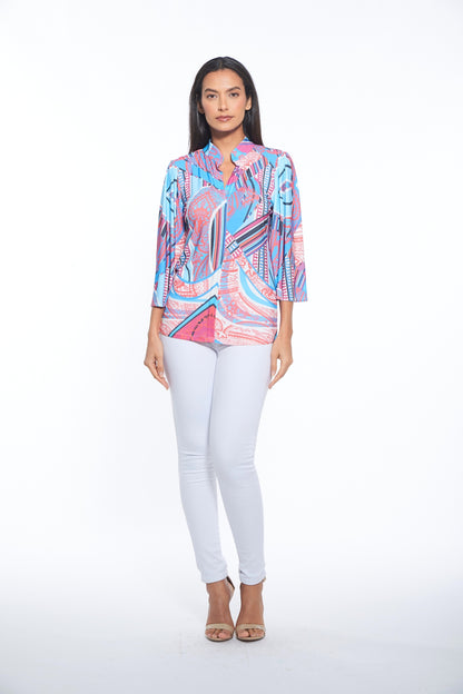 Morris Top - Pop Print