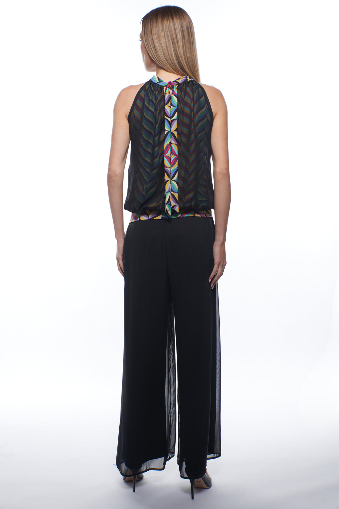 Alba High Neck Halter Style Amigo Top