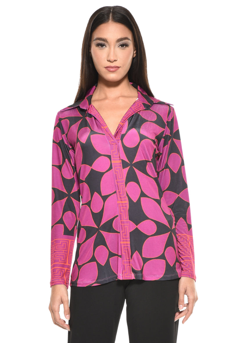 Liverpool Structured Luxury Blouse | Julian Chang