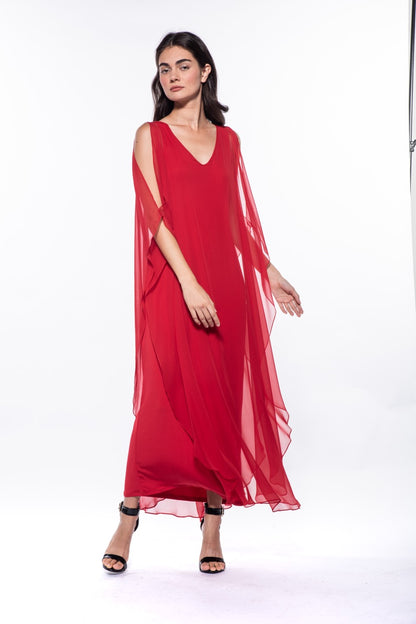 Avatar Maxi Dress - Red