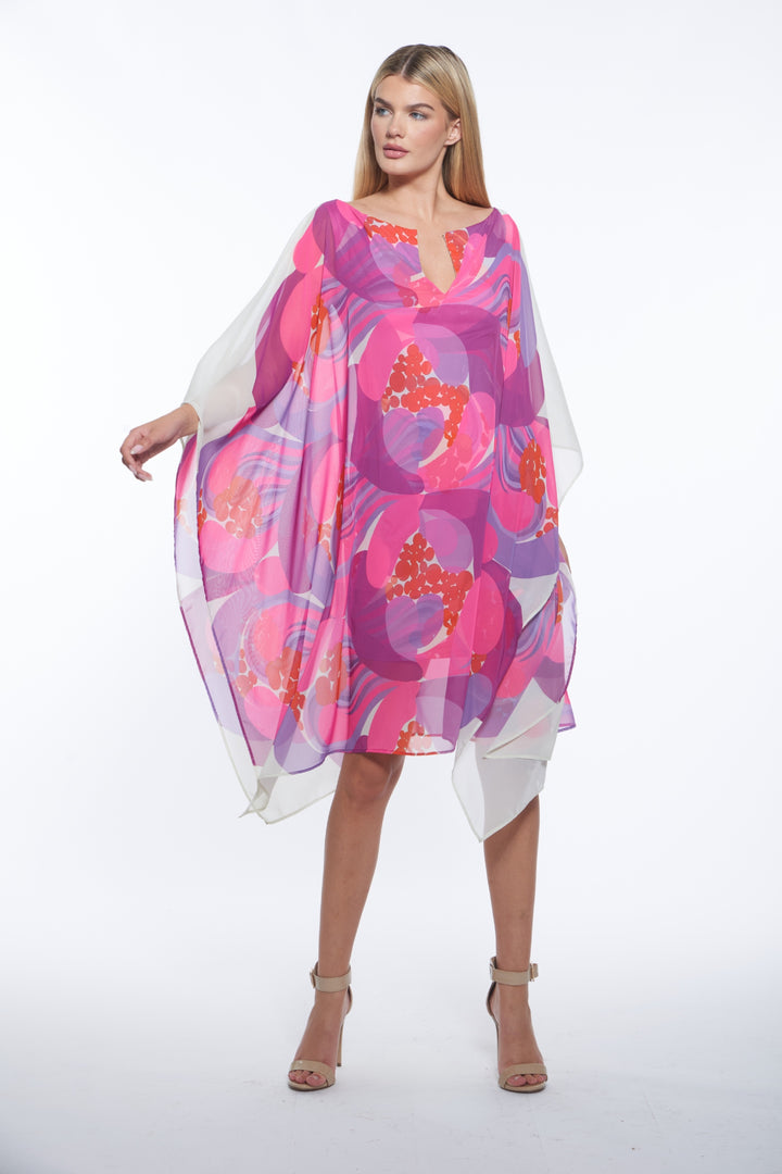 Siena Sheer Overlay Tunic Dress