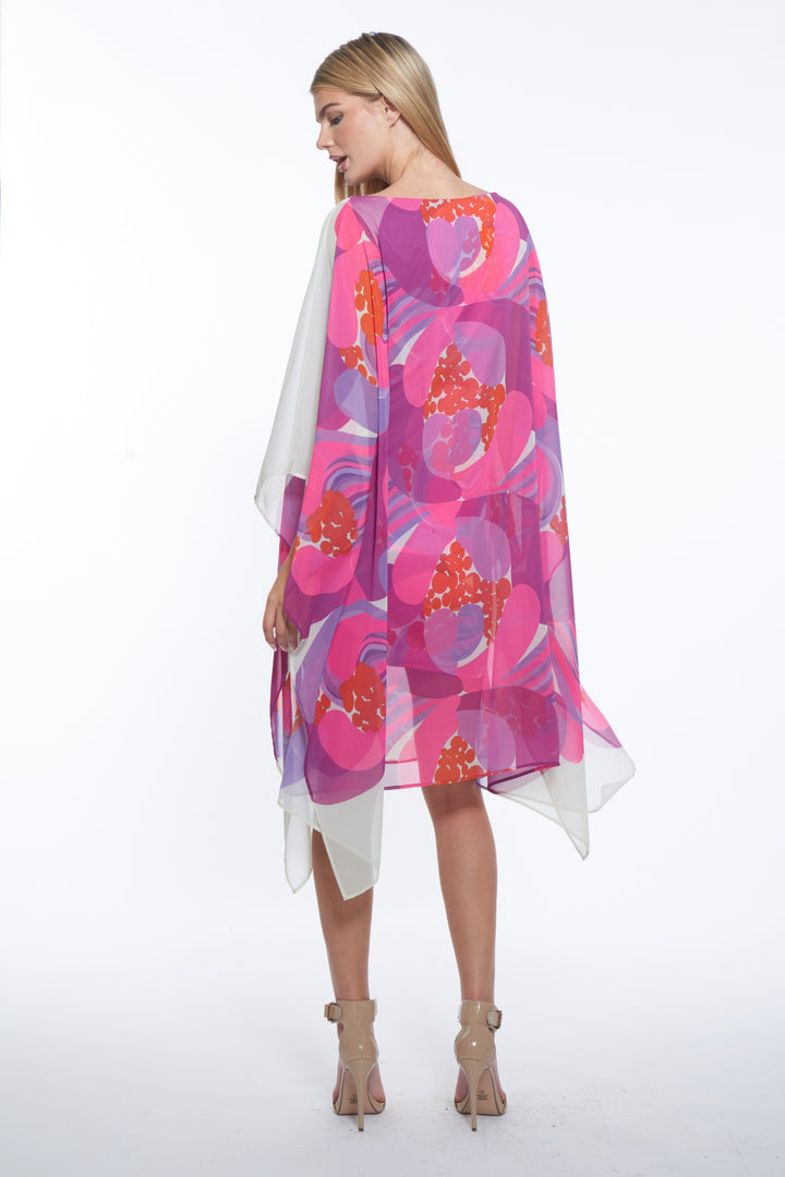 Siena Sheer Overlay Tunic Dress