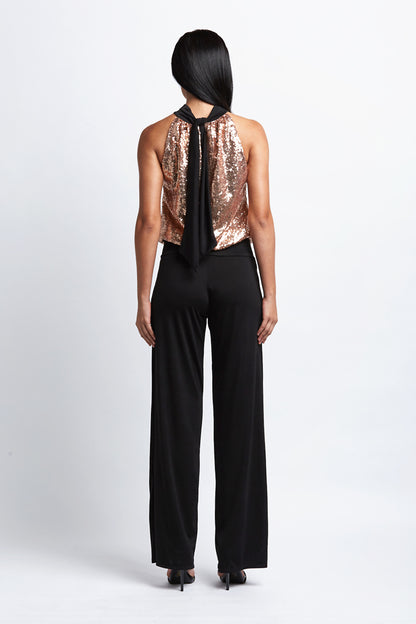 Kiss Jumpsuit - Rose Gold Combo