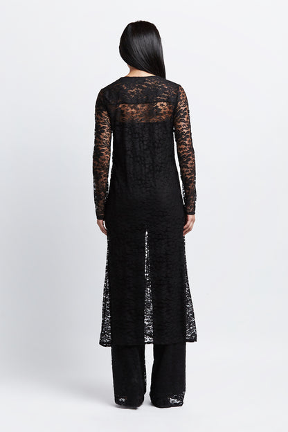 Carmen Duster Black Lace