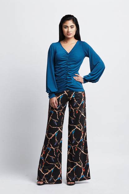 Amber Top Teal