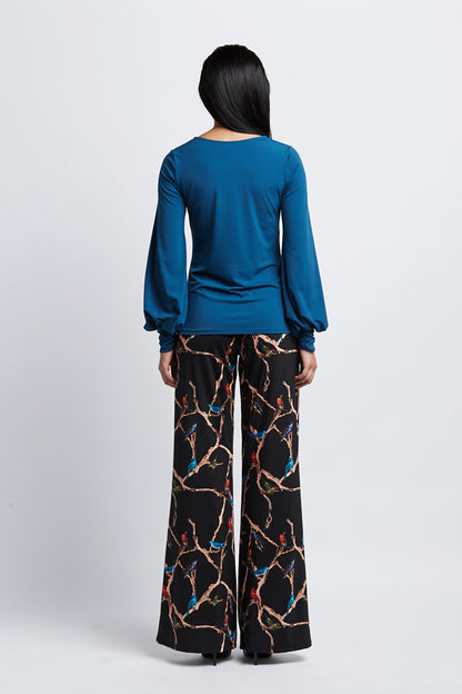 Amber Top Teal